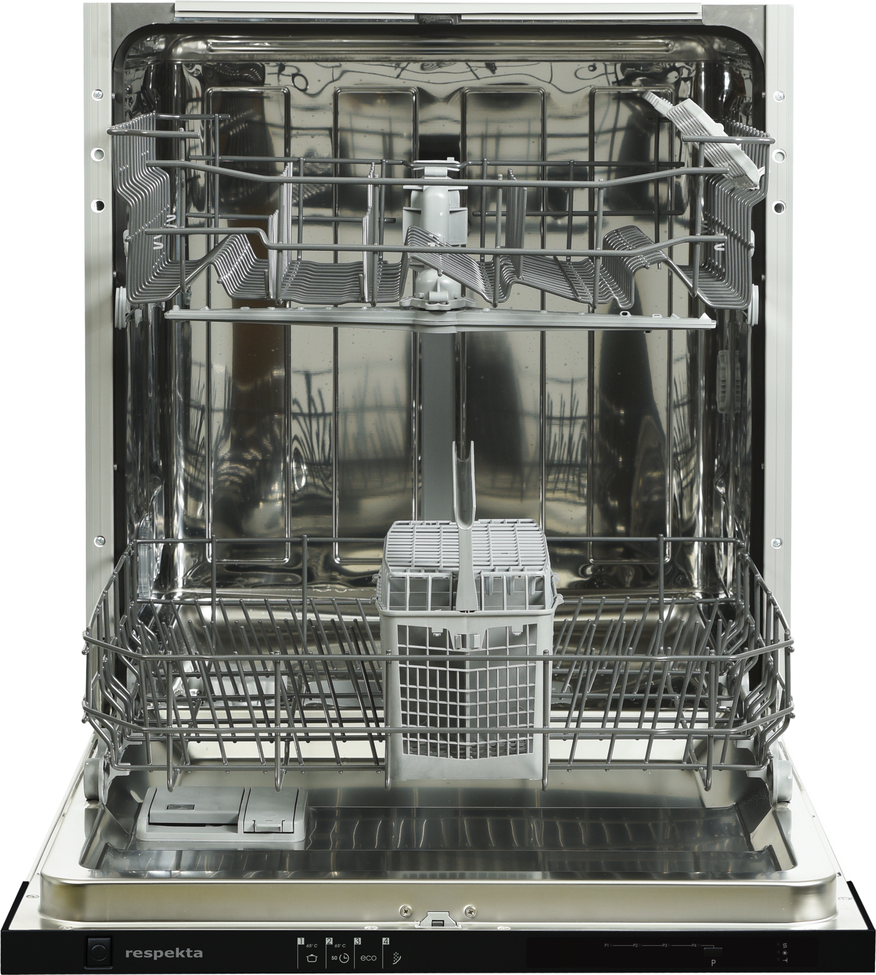 Respekta Küchenblock Premium grau hochglänzend B/H/T: ca. 345x220,5x60 cm