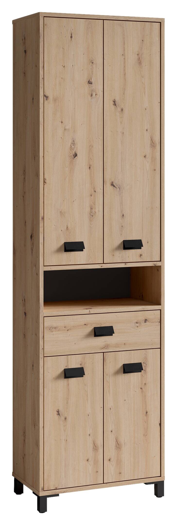 Badezimmer-Set WELLNESS, Set 3-tlg. Eiche