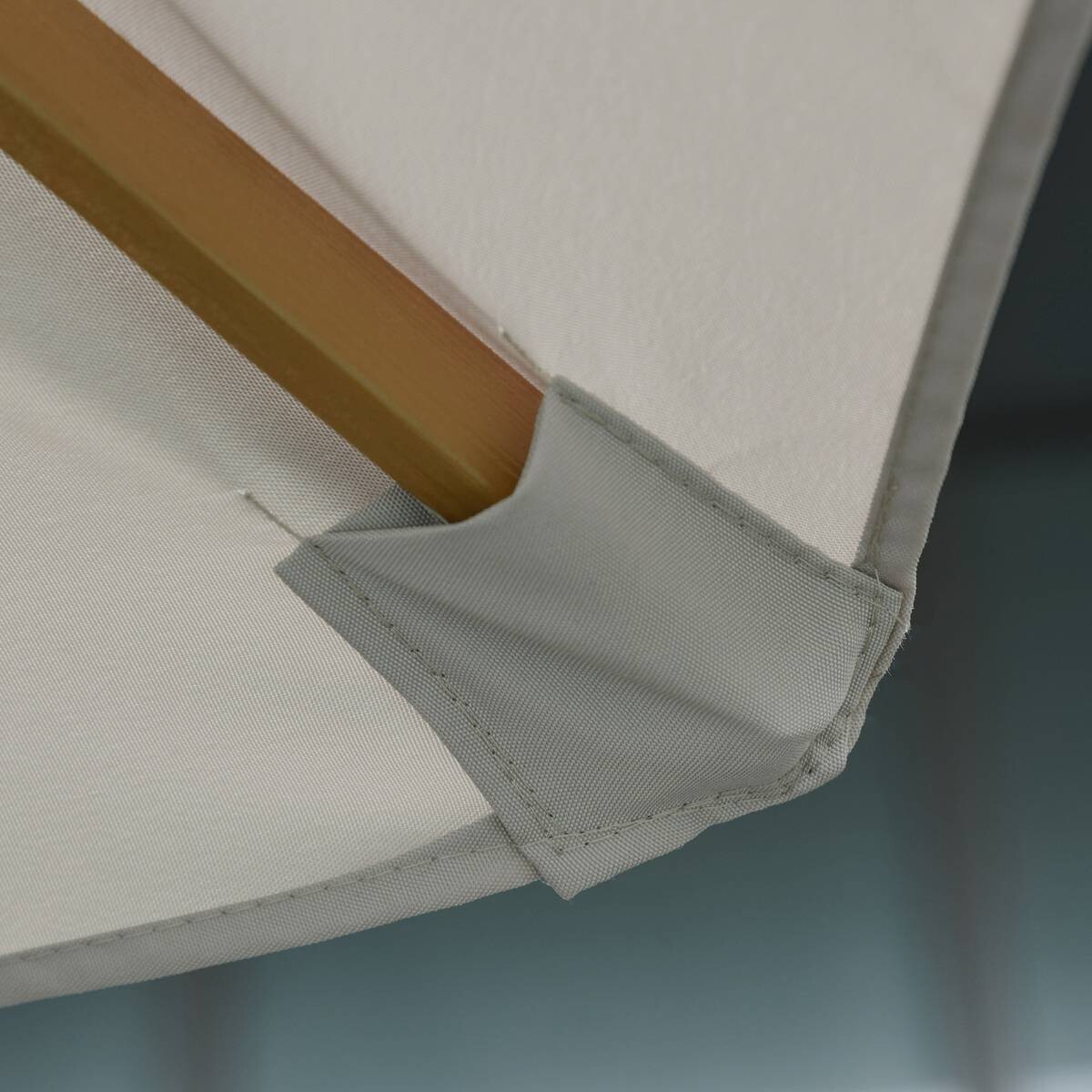 Outsunny Sonnenschirm grau Polyester H/D: ca. 250x300 cm