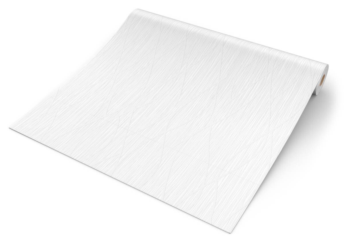 Vinyltapete Grafik weiß B/L: ca. 53x1005 cm