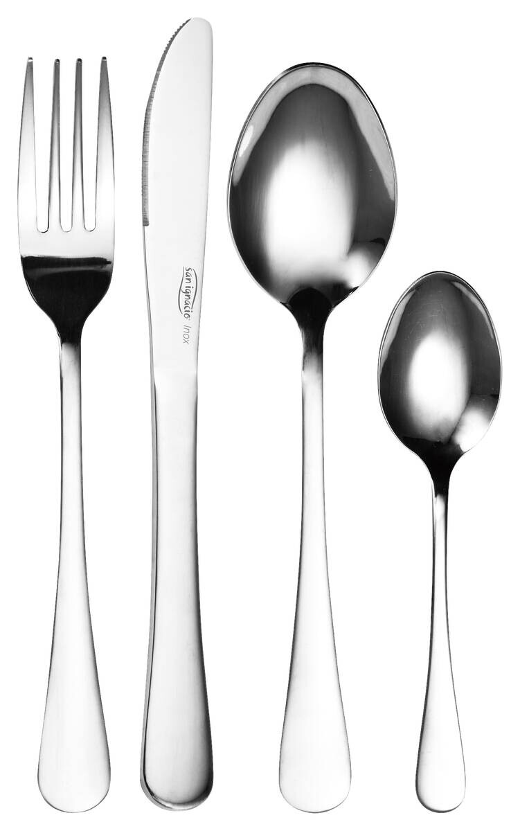 SAN IGNACIO Besteckset MUNICH silber Edelstahl 24 tlg. SAN IGNACIO Besteckset MUNICH silber Edelstahl 24 tlg.