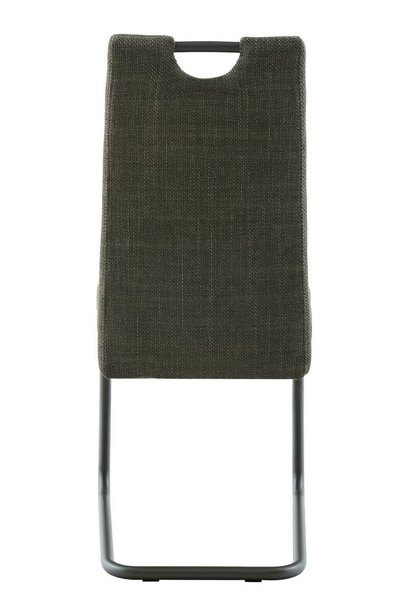 Schwingstuhl Florenz grün Webstoff B/H/T: ca. 43x99x60 cm