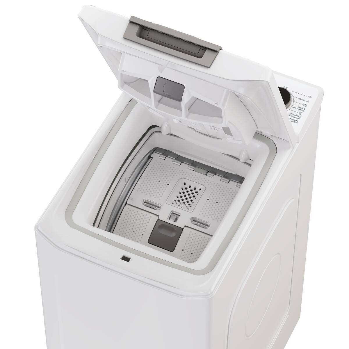 HOOVER Waschmaschine-Toploader THOQ474TM5-84 weiß ca. 7 kg