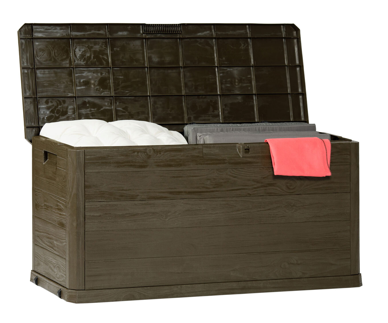 Toomax Aufbewahrungsbox Woodys braun Kunststoff B/H/L: ca. 56x45x117 cm