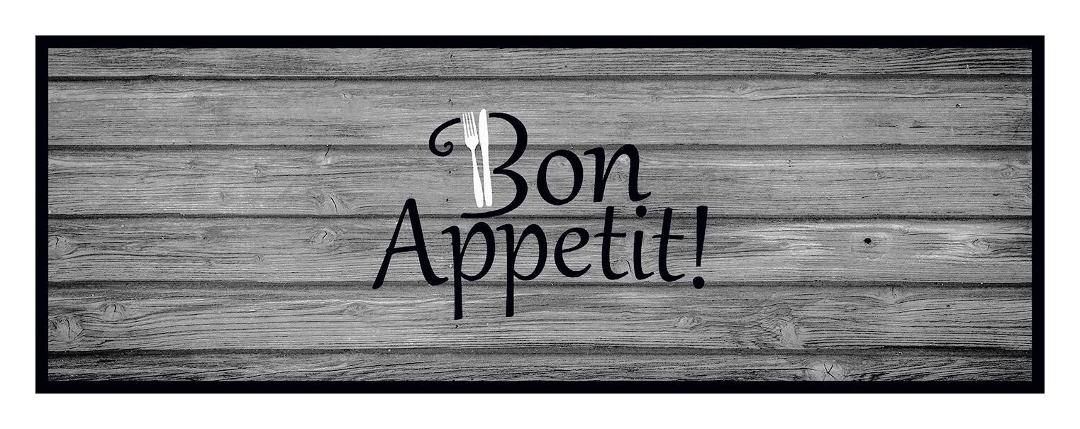 Küchenläufer Cook&Wash grau B/L: ca. 50x150 cm