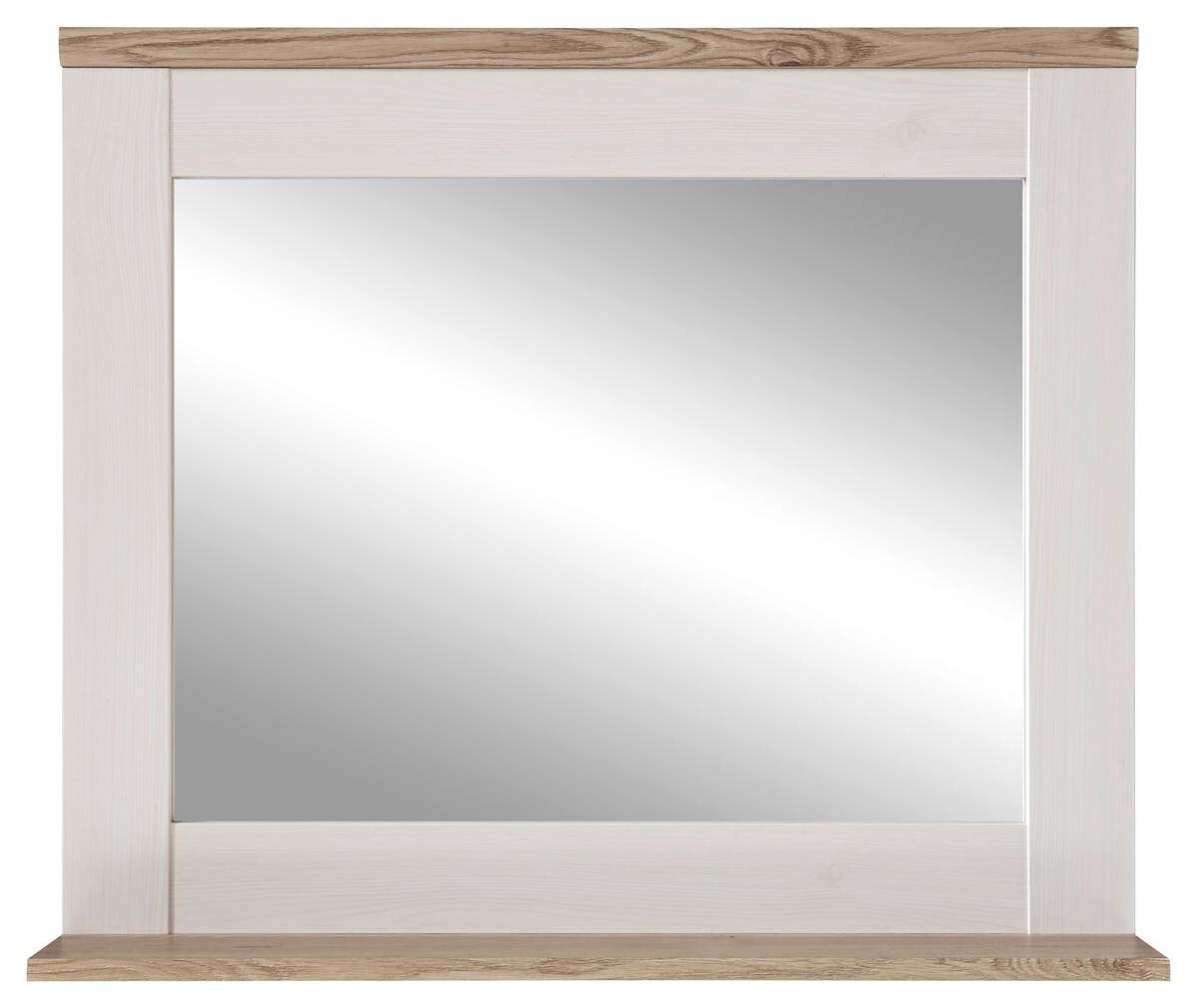 Wandspiegel Romance Sibiu Lärche Nachbildung Eiche San-Remo Nachbildung B/H/T: ca. 80x70x12 cm