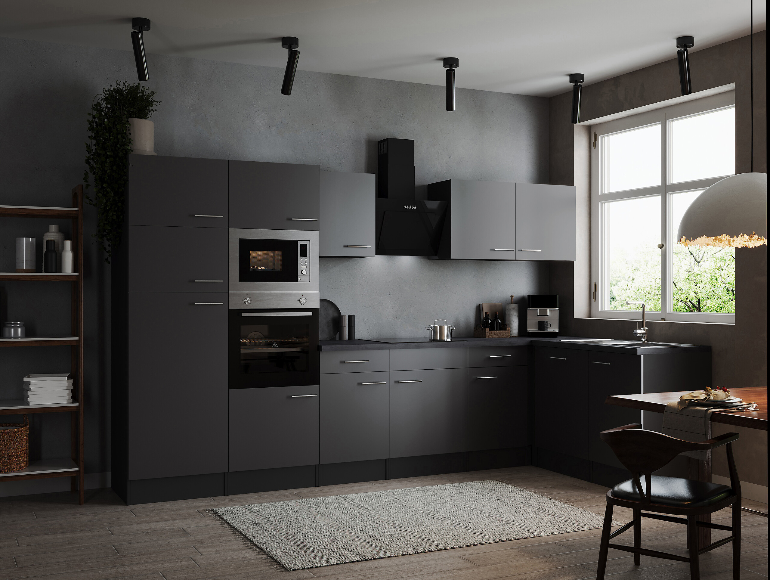 Winkelküche Oliver B/H/T: ca. 340x205x172 cm