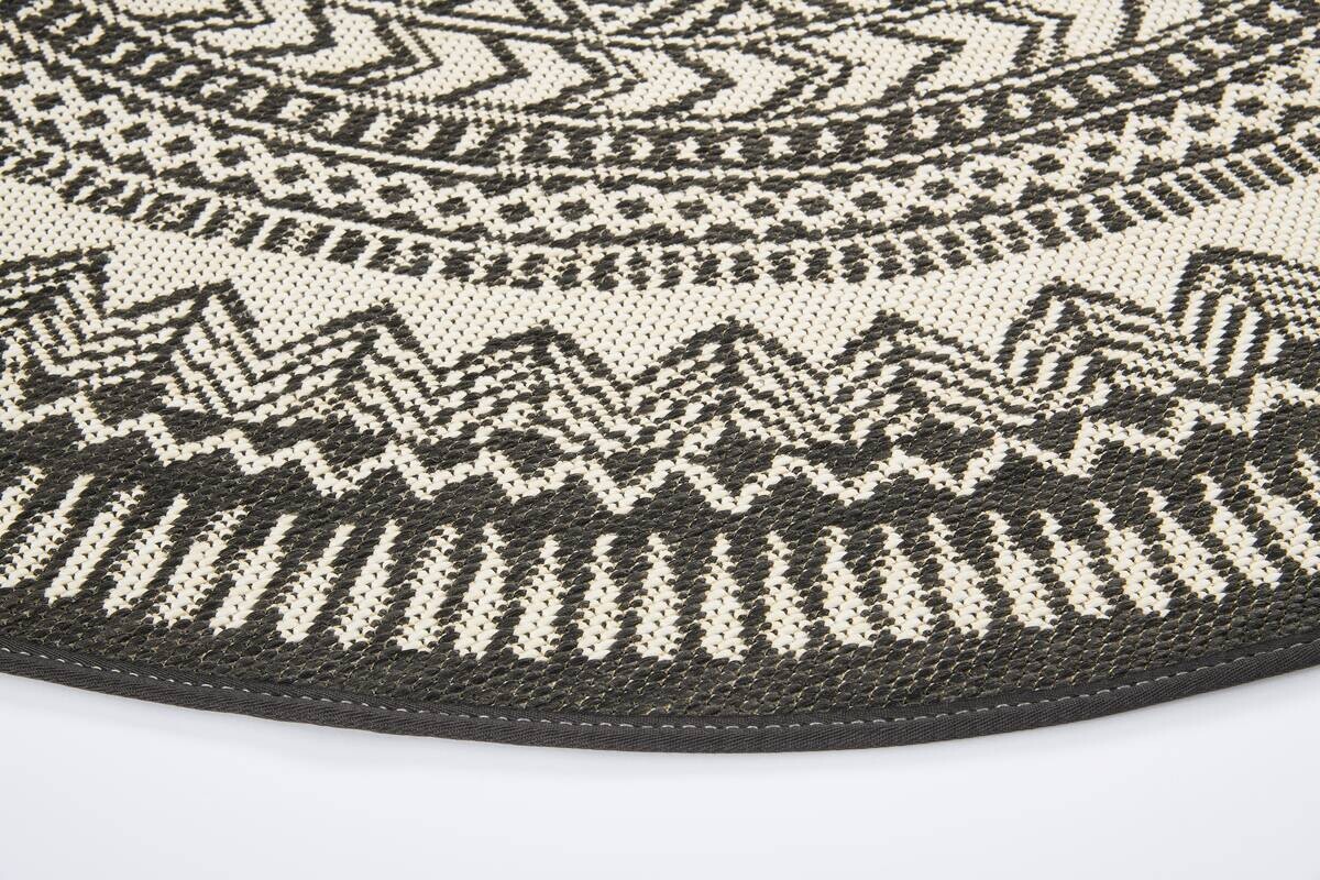 In-/Outdoor-Teppich Ambiente schwarz D: ca. 160 cm