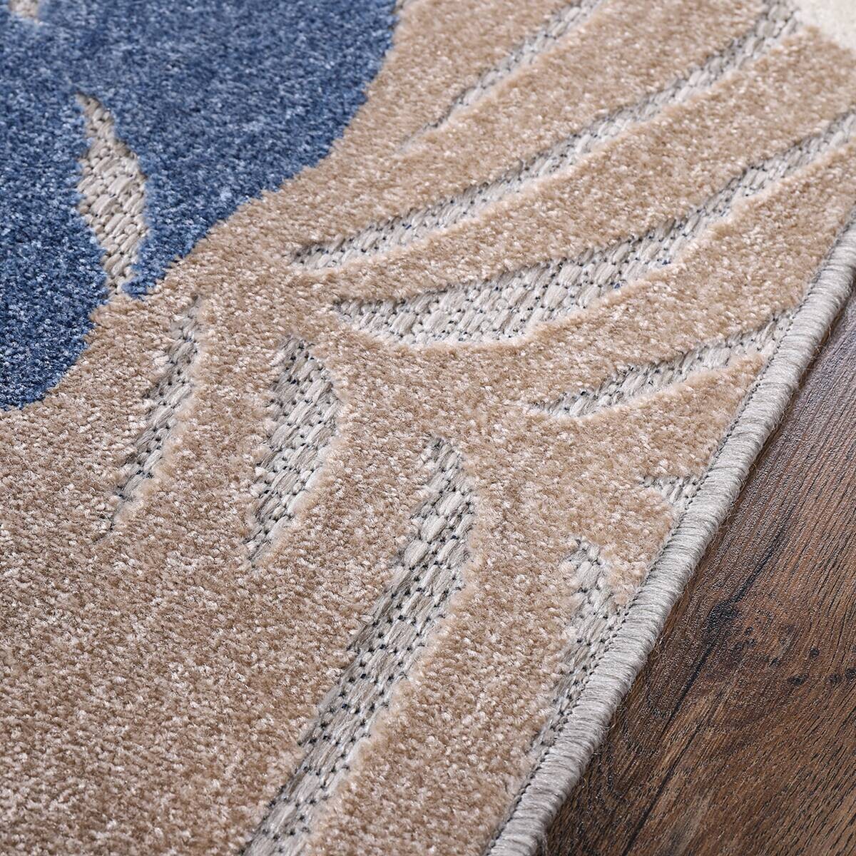 Sanat Outdoorteppich FLORAL beige B/L: ca. 200x290 cm