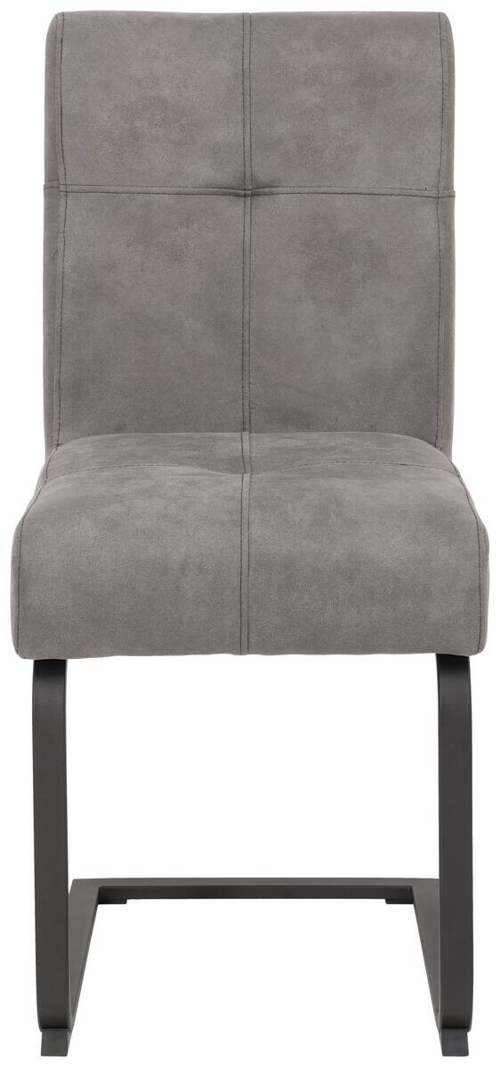 Essgruppe Luise II grau Microfaser B/H/T: ca. 160x76x80 cm