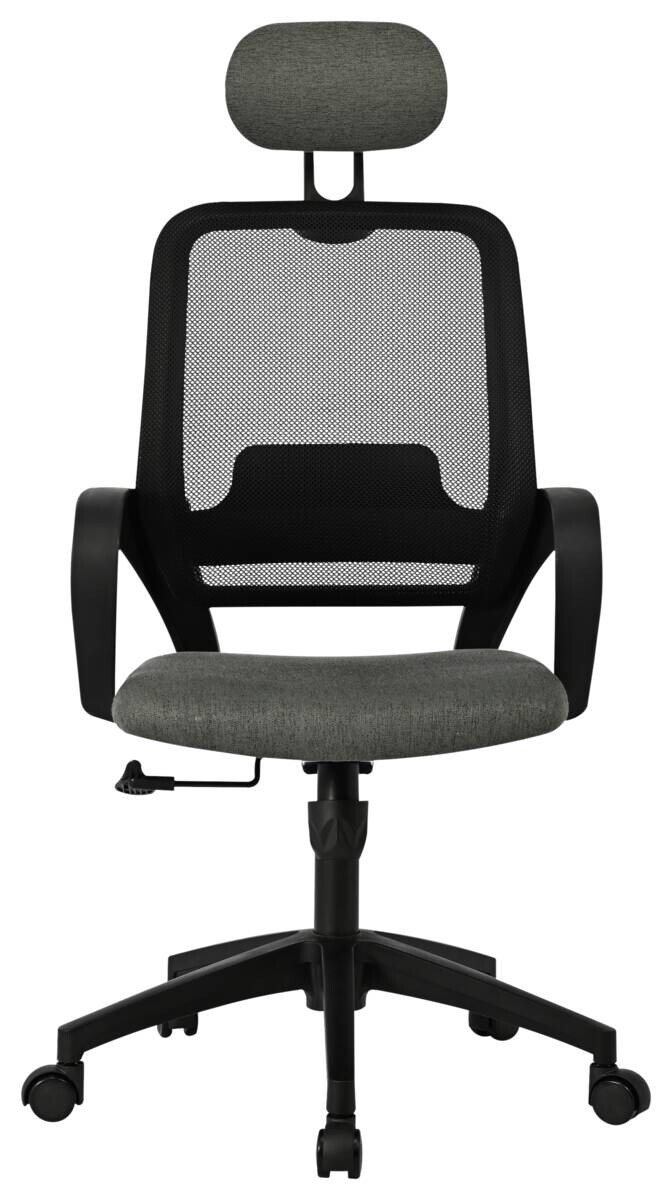 Chefsessel Ela schwarz Stoff