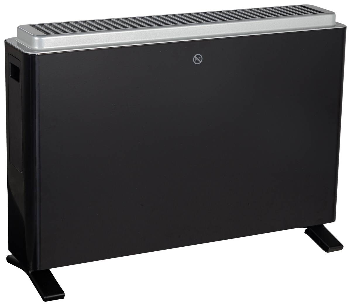 Konvektor Heizung NDK20-21A schwarz Metall B/H/T: ca. 53x38x17 cm ca. 2000 W