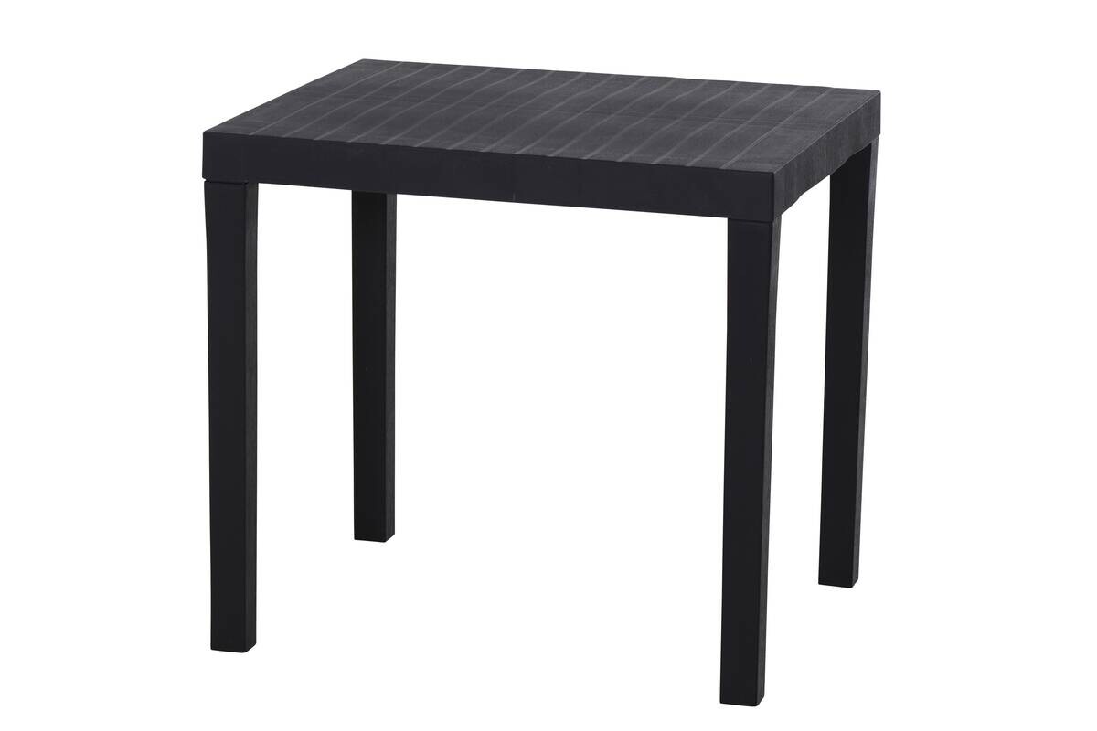 ProGarden Balkonset Club anthrazit Kunststoff B/H/L: ca. 945x2,5x112,5 cm