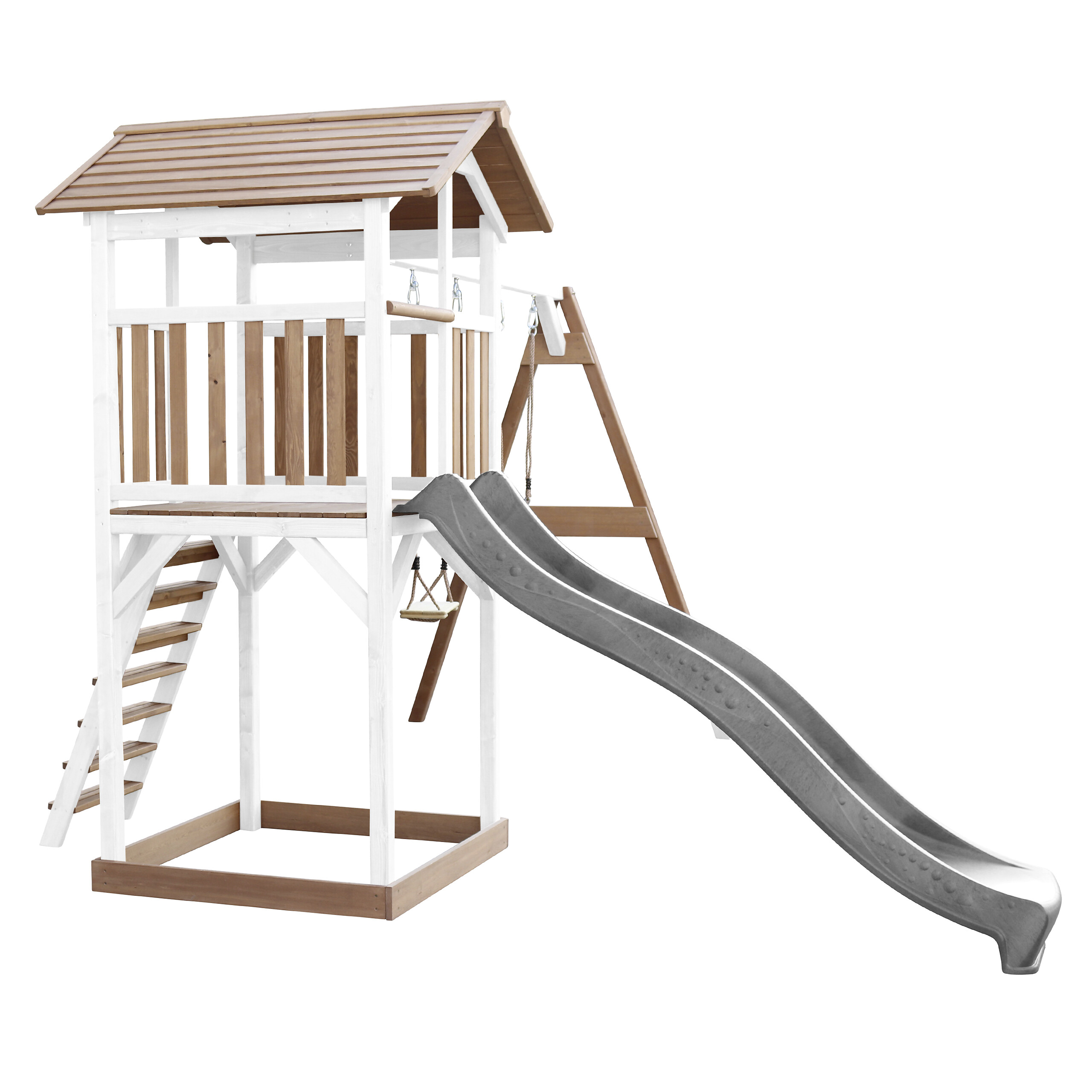 AXI Spielturm Beach Tower braun B/H/L: ca. 357x242x349 cm