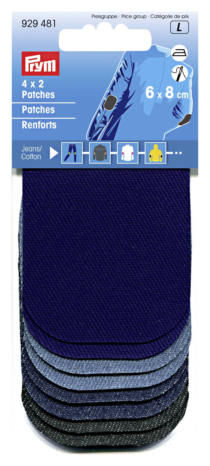 Prym Patches sortiert 8 Packstücke