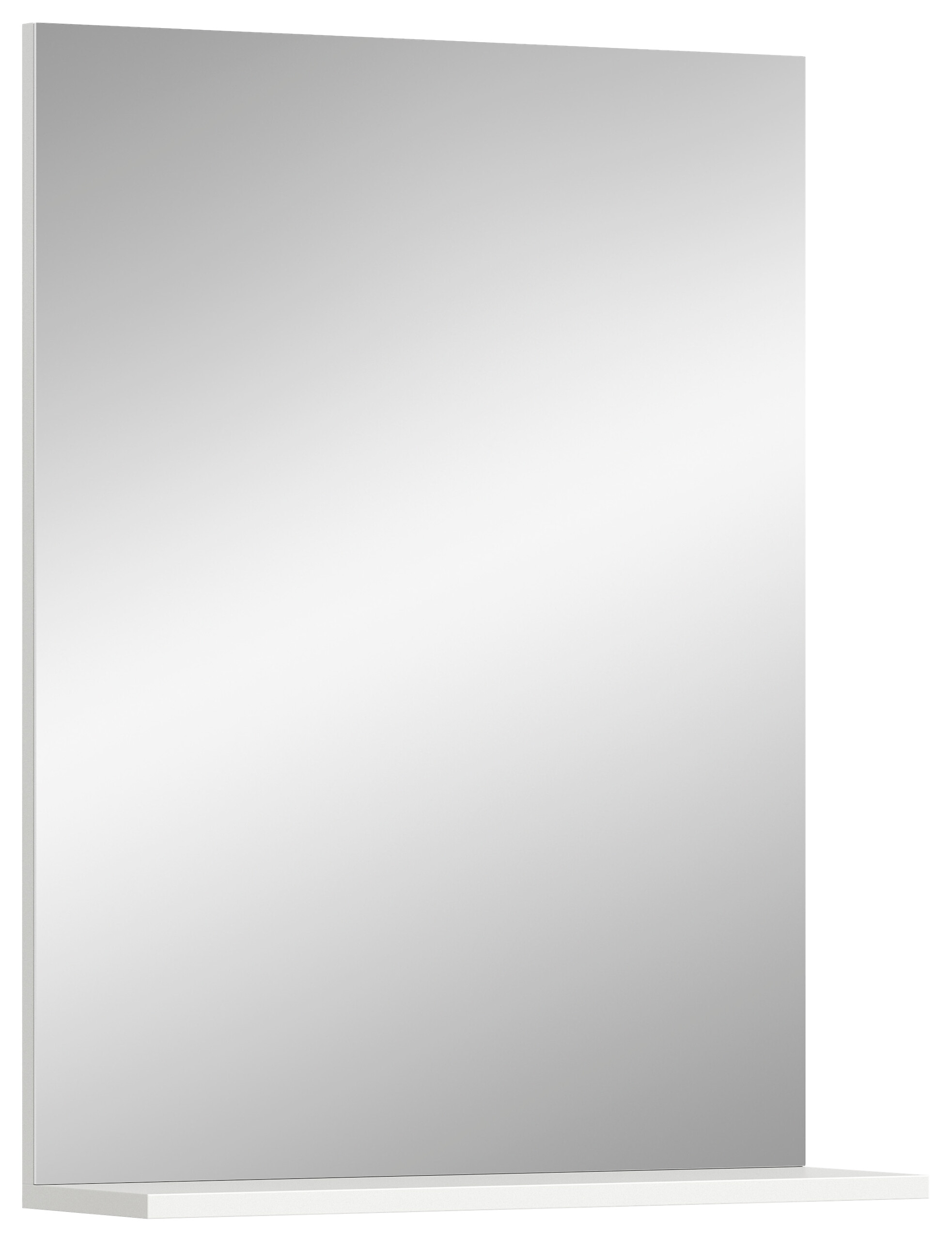 Badspiegel Scout weiß weiß Hochglanz B/H/T: ca. 60x79x18 cm