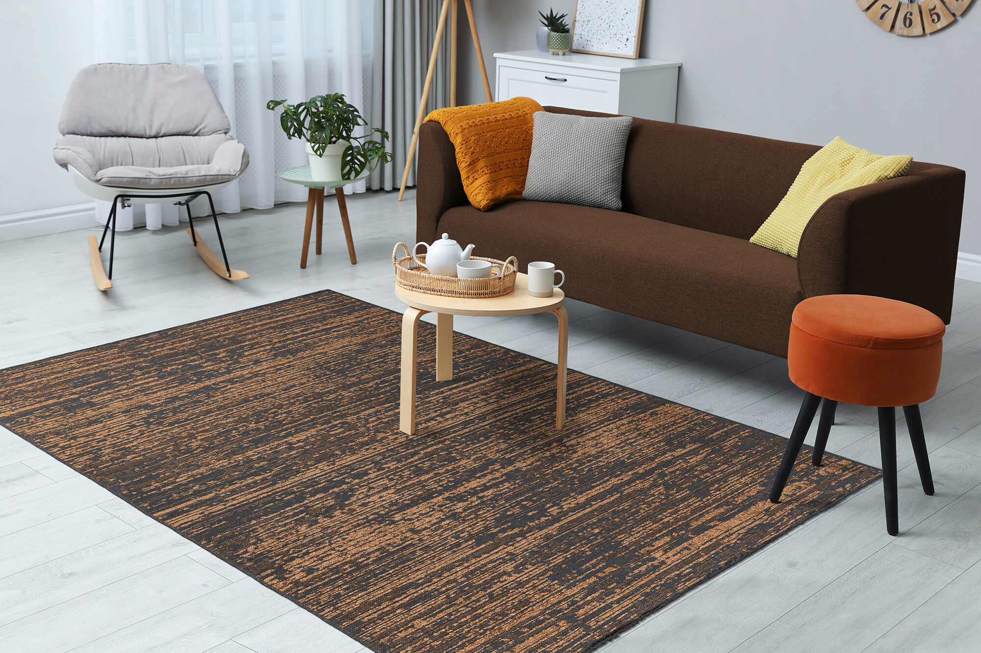 Kayoom Flachflorteppich Kalea 125 gelb B/H/L: ca. 80x0,8x150 cm Kayoom Flachflorteppich Kalea 125 gelb B/H/L: ca. 80x0,8x150 cm