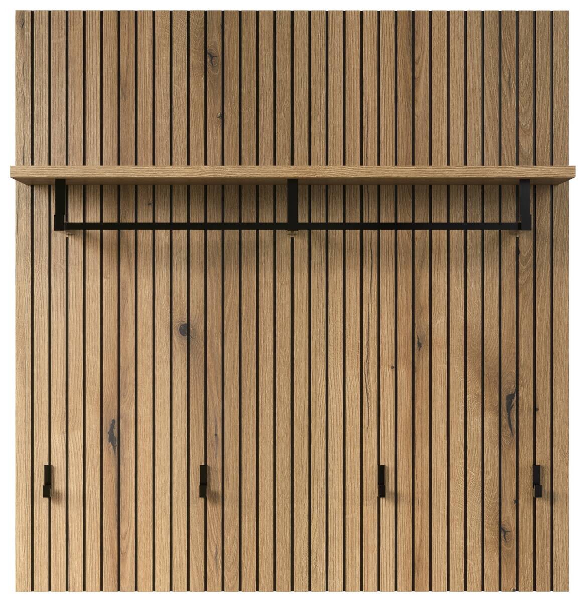 Garderobenpaneel Pure Bliss Eiche Evoke Oak Nachbildung B/H/T: ca. 80x84x28 cm