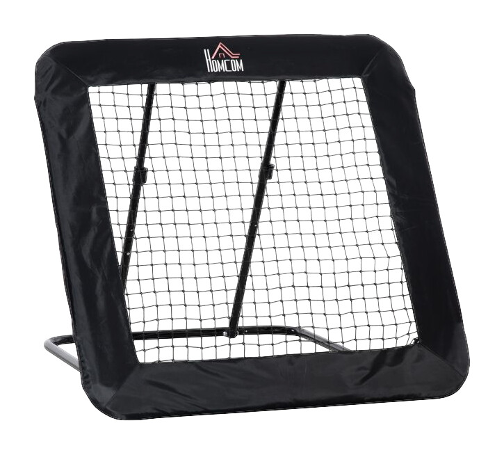 HOMCOM Rebounder mit Bodennagel schwarz B/H/L: ca. 118x120x128 cm
