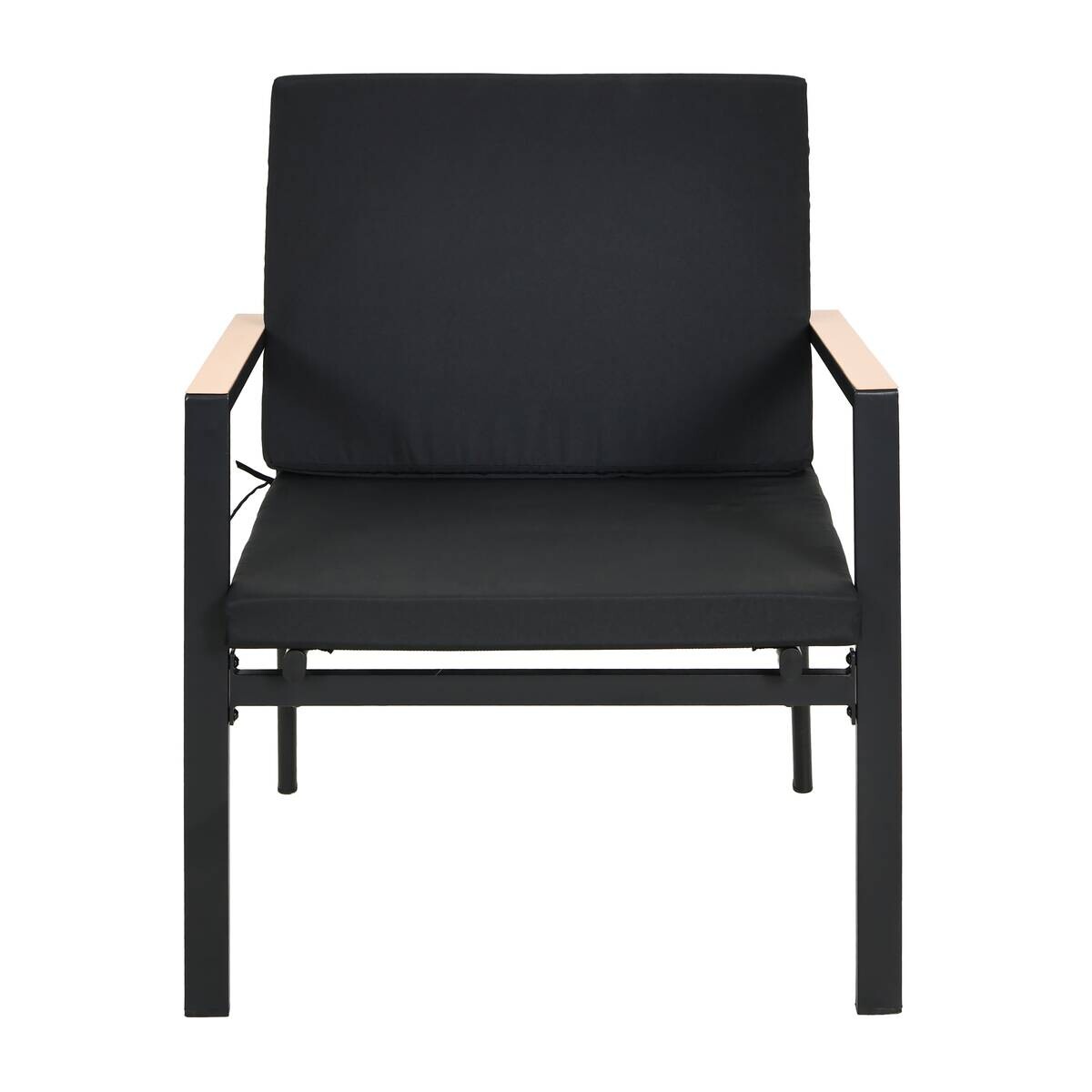 POCOline Gartensitzgruppe Grafon schwarz Stahl