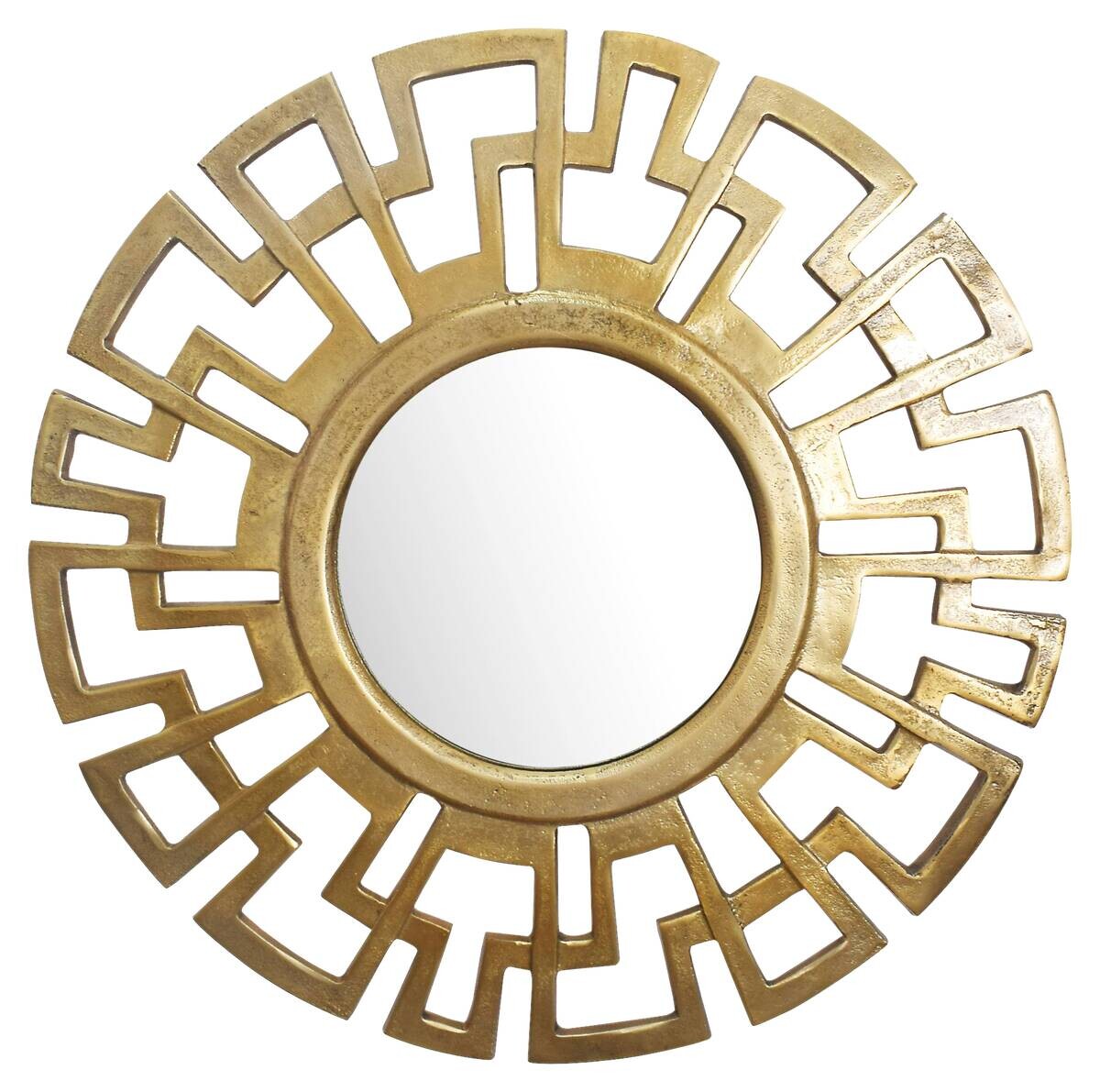 Wohnling Wandspiegel gold Metall T/D: ca. 2,5x60 cm