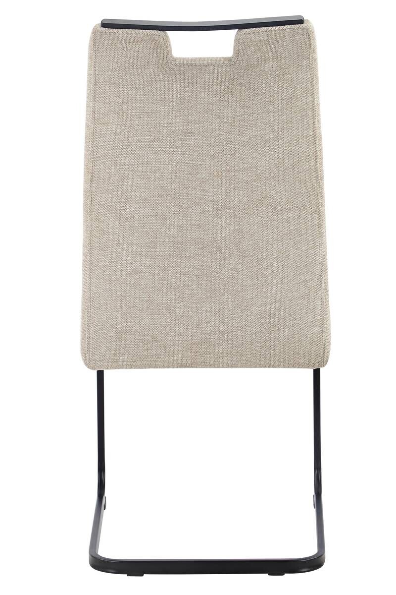 Schwingstuhl Kerstin II beige Webstoff B/H/T: ca. 47x100x65 cm