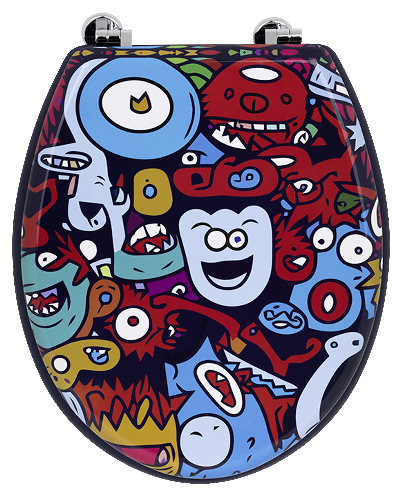 HI WC-Sitz bunt MDF HI WC-Sitz bunt MDF