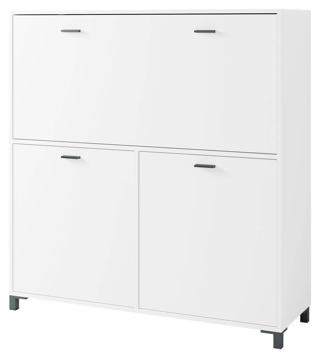 Sekretär MONTANA weiß B/H/T: ca. 120x127x40 cm