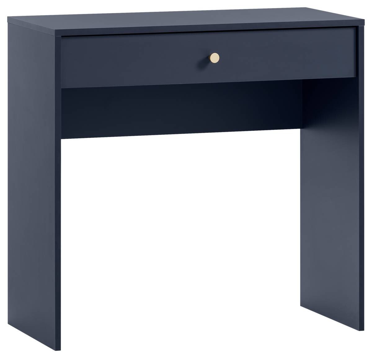 Schminktisch Alfa blau dunkel B/H/T: ca. 80,1x78,5x40 cm