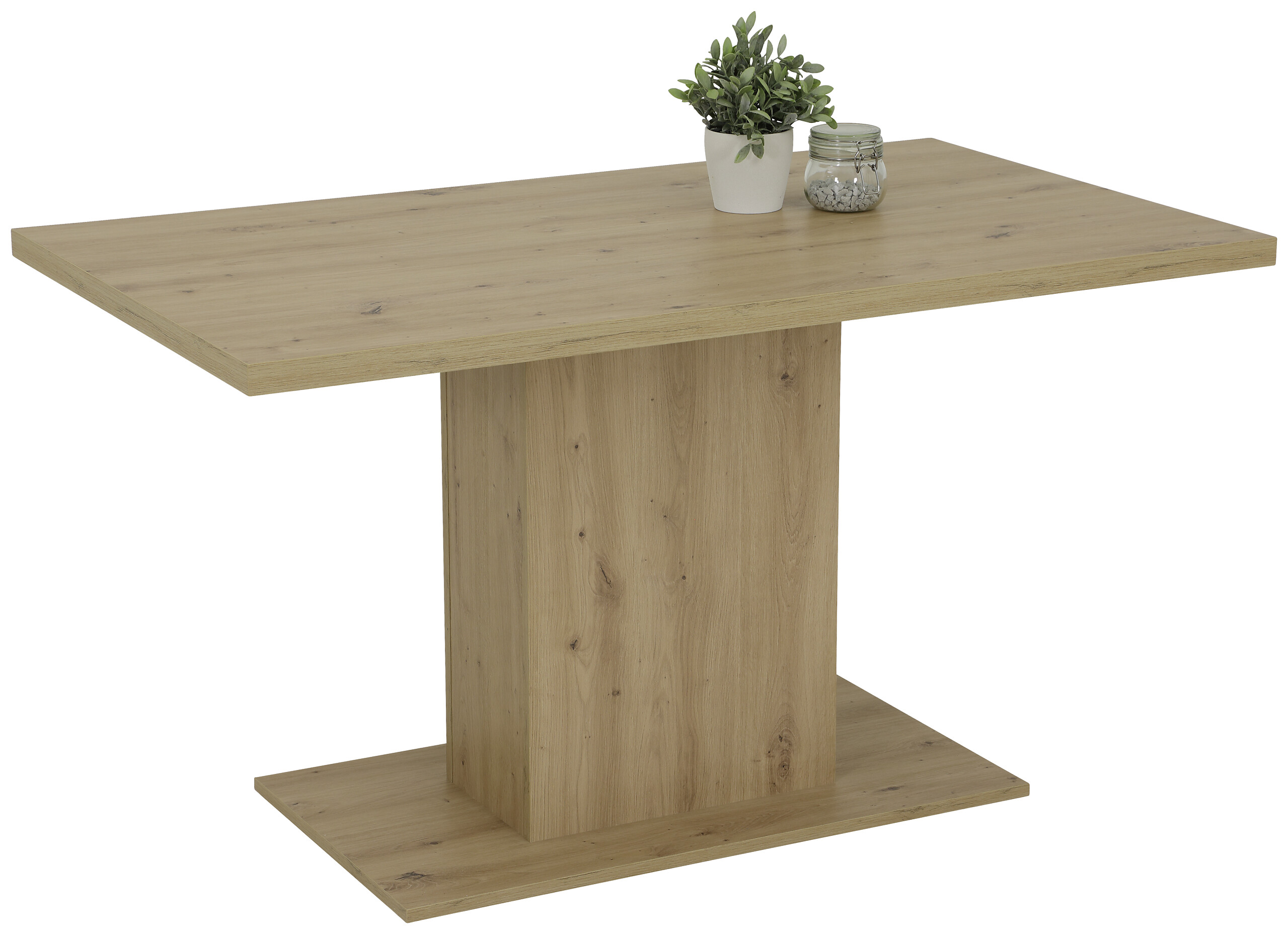 Esstisch LINN Eiche Artisan Nachbildung B/H/T: ca. 138x76x80 cm