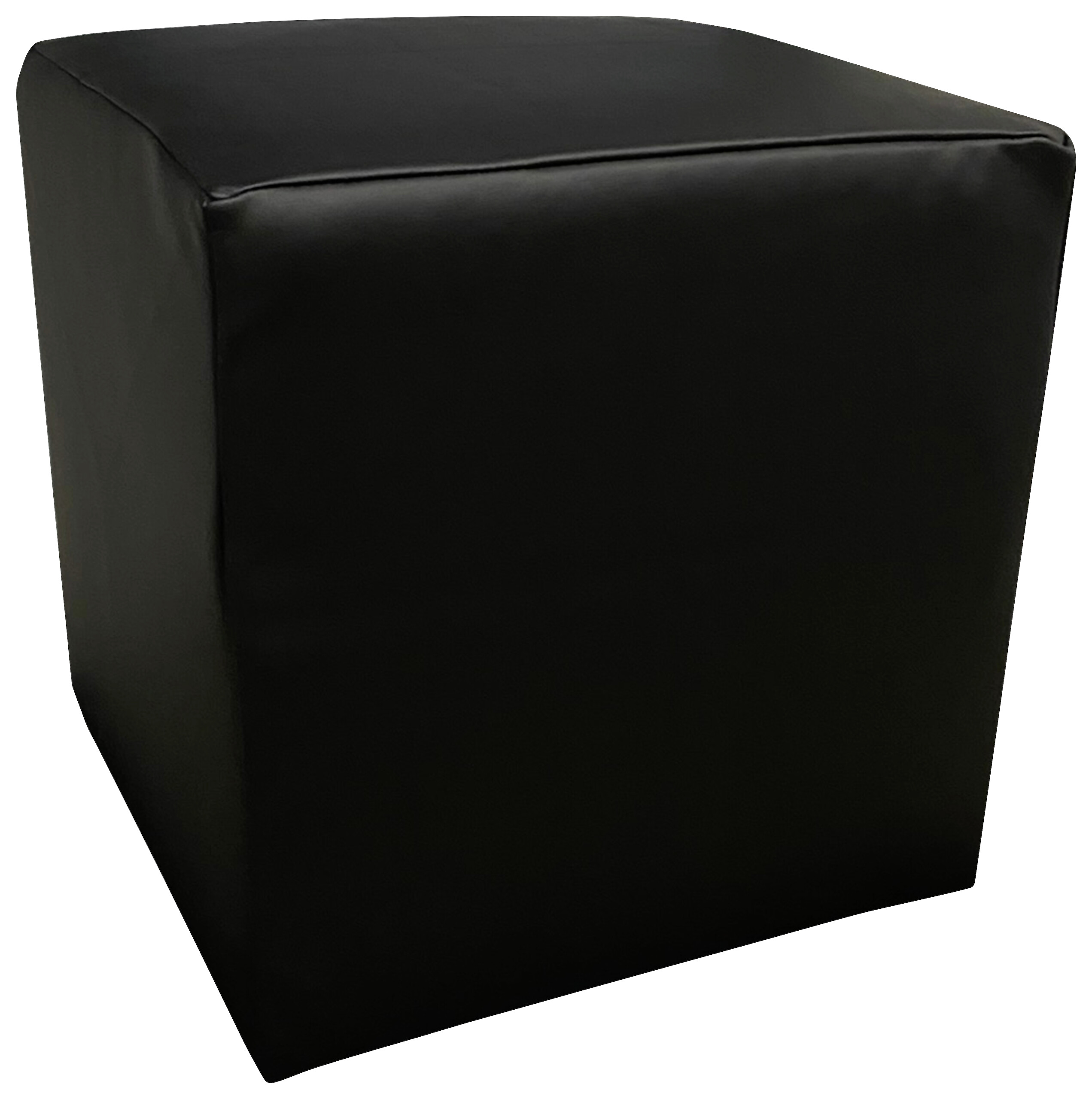 Hocker Tok Lagos schwarz schwarz Kunststoff Styropor Schaumstoff Kord B/H/T: ca. 45x42x45 cm