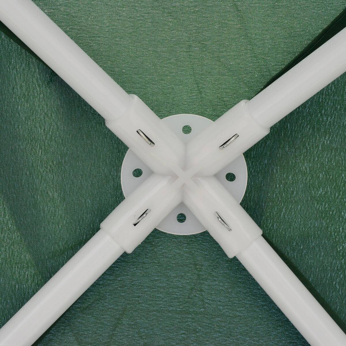 Outsunny Pavillon grün Polyester B/H/L: ca. 300x245x300 cm