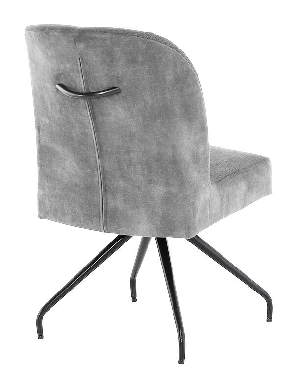 Stuhl  grau B/H/T: ca. 47x88x63 cm