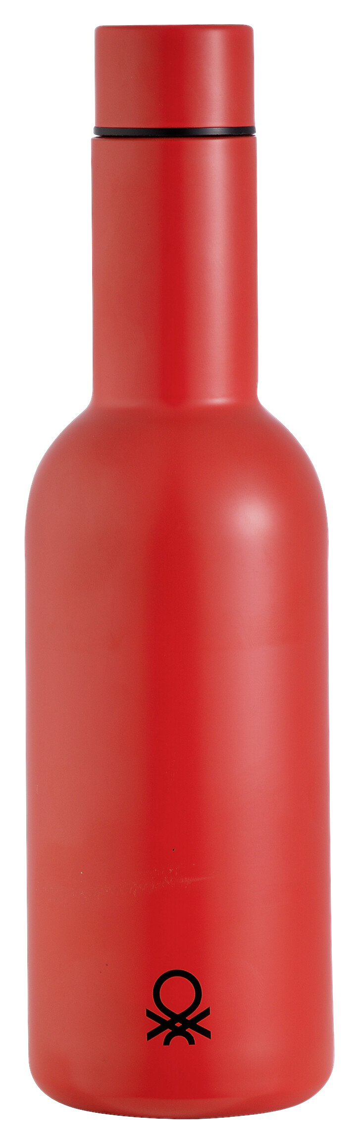 BENETTON Trinkflasche RAINBOW rot Edelstahl