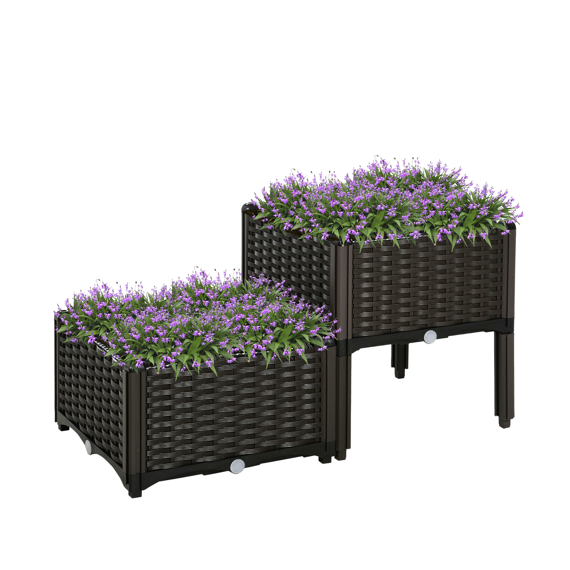 Outsunny Hochbeet B/H/L: ca. 40x44x40 cm