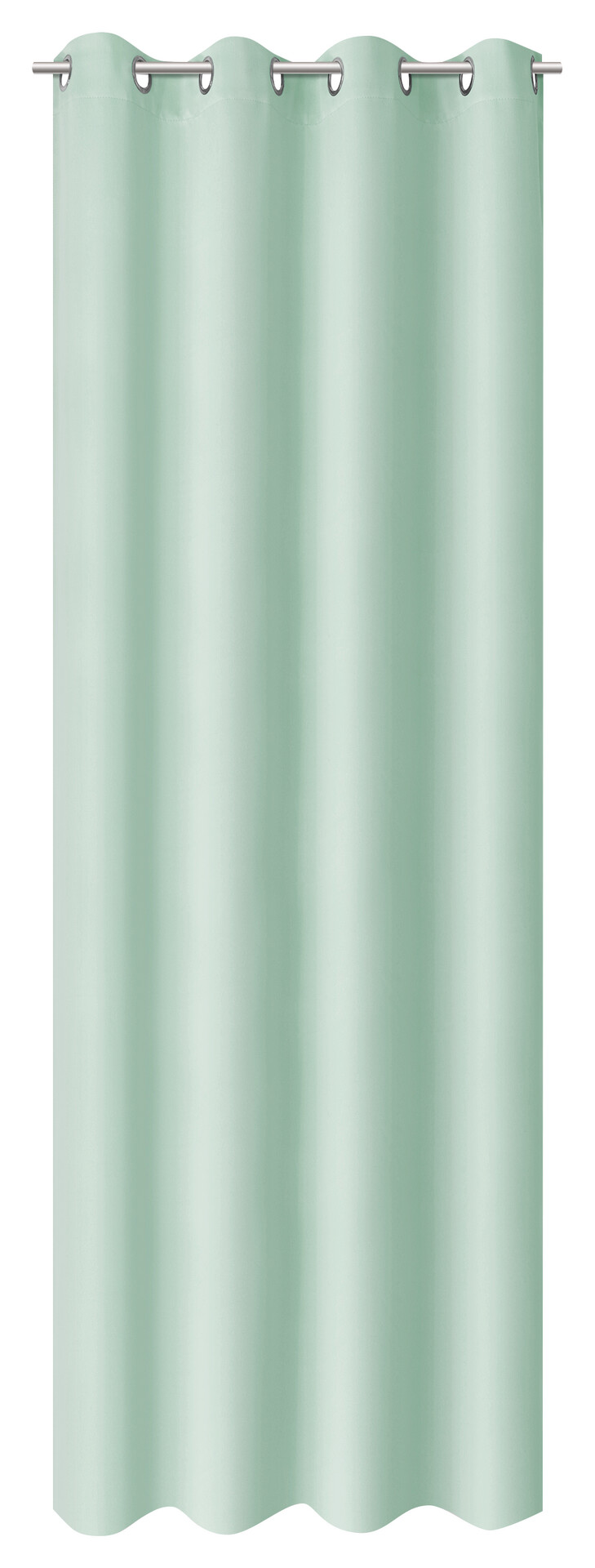 ACUS design collection Ösenvorhang Barnaby salbei B/L: ca. 140x235 cm