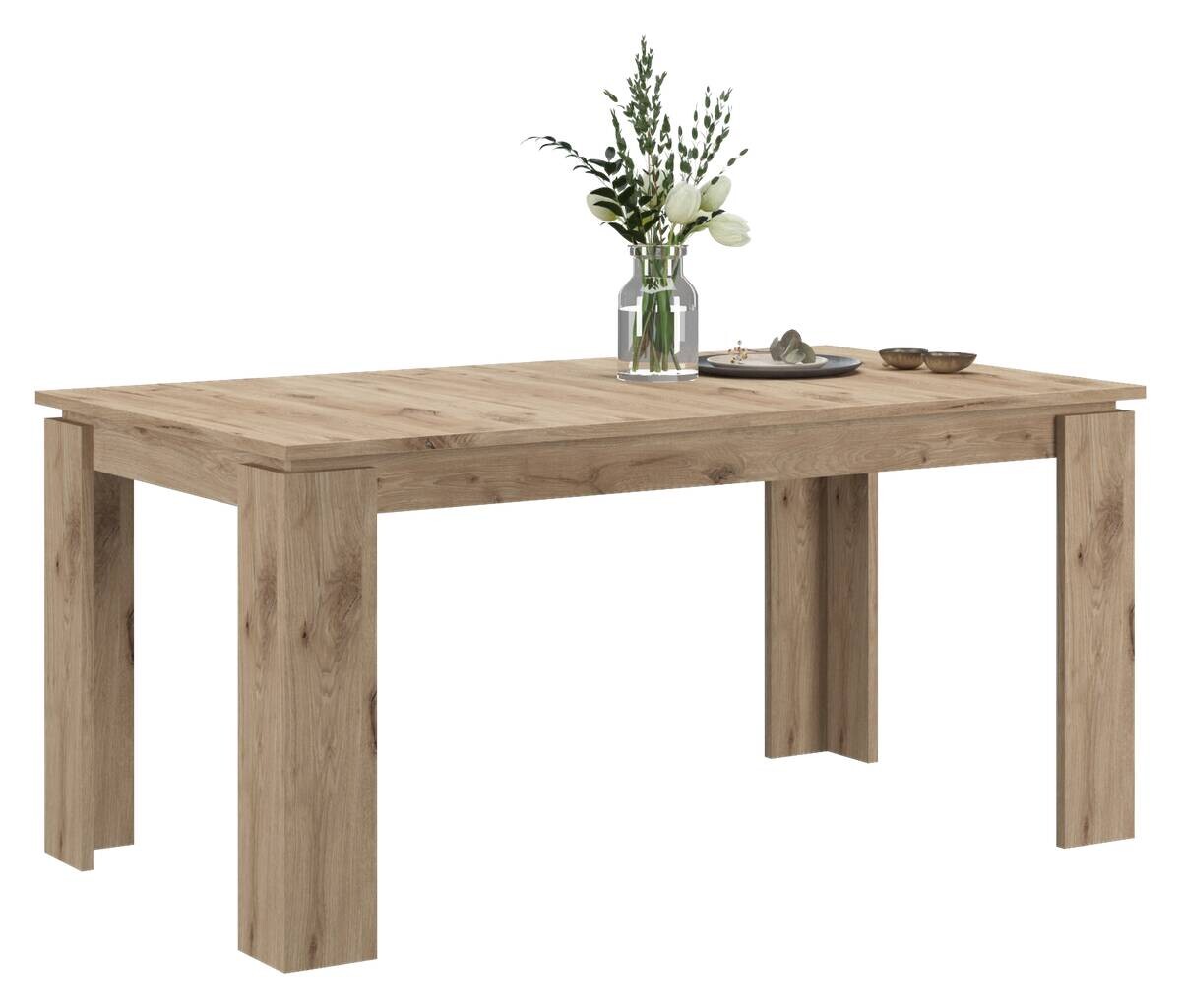 Esstisch Titan Eiche Nox Oak Nachbildung B/H/L: ca. 90x76x200 cm