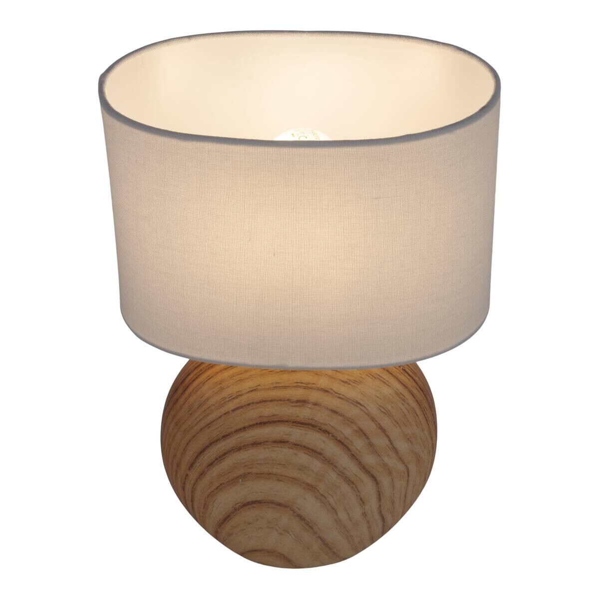 Näve Leuchten Tischleuchte 3194527 natur Keramik B/H/T: ca. 13,5x31,5x21 cm E14 1 Brennstellen