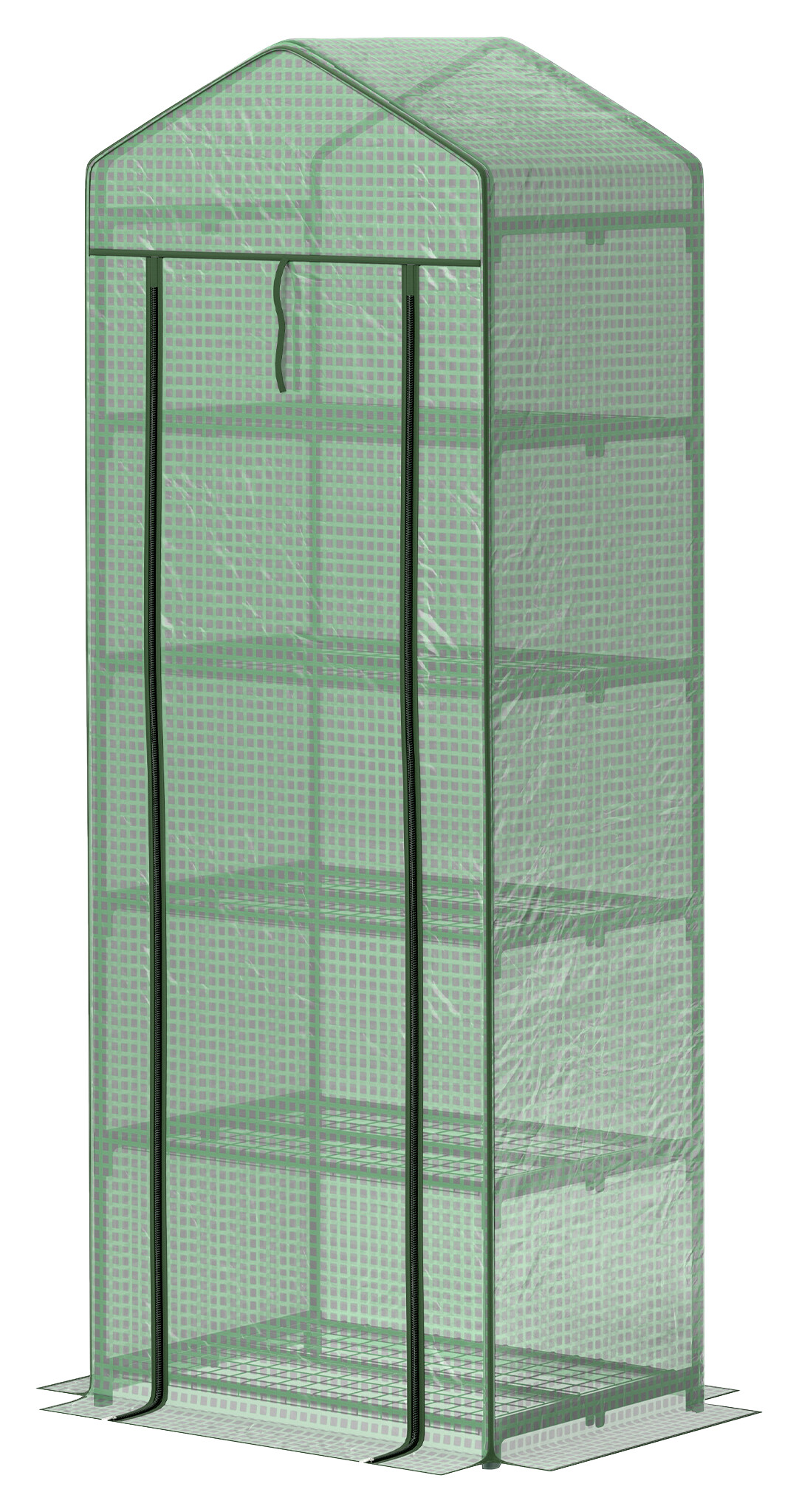 Outsunny Gartenabfallsack B/H/L: ca. 49x193x69 cm