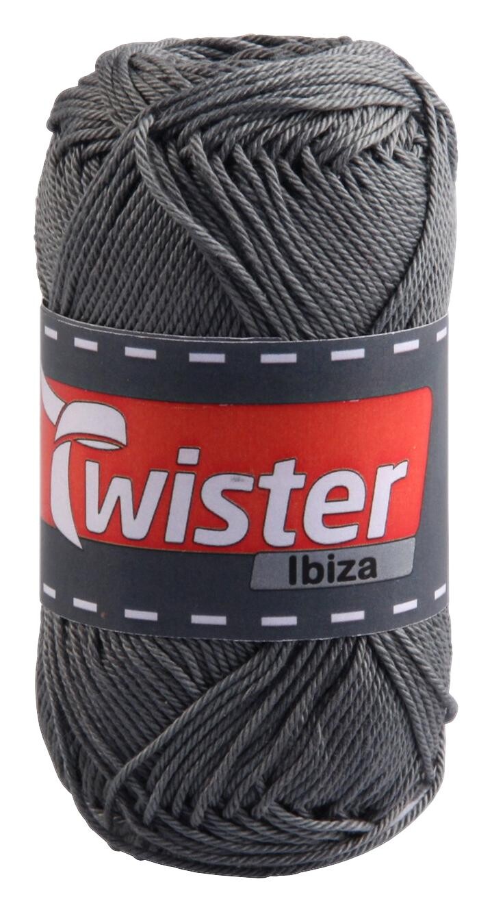 Twister Handstrickgarn Ibiza grau L: ca. 12500 cm