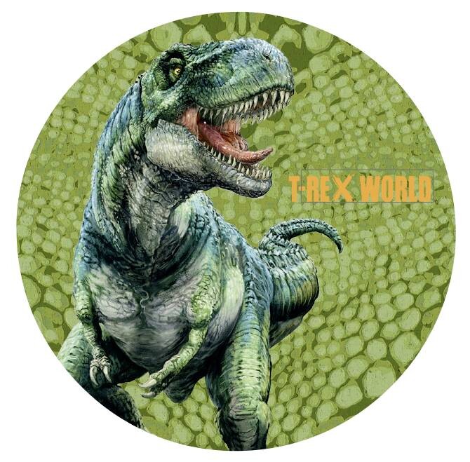 T-Rex World Kinderteppich grün D: ca. 100 cm