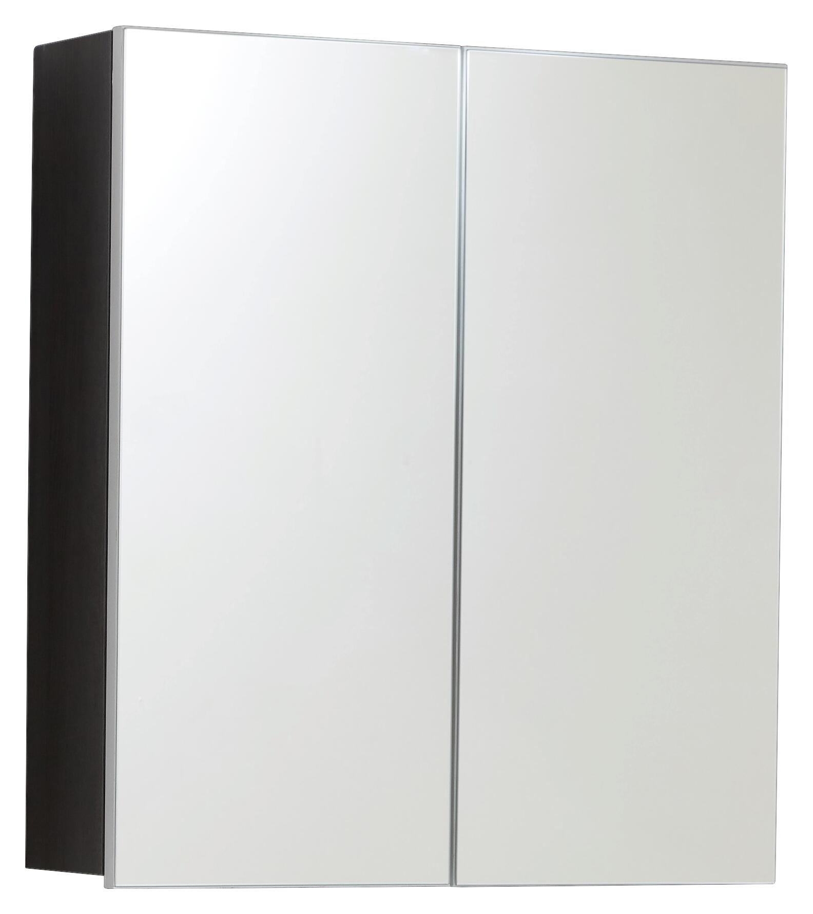 Spiegelschrank Line Rauchsilber Nachbildung B/H/T: ca. 60x67x18 cm