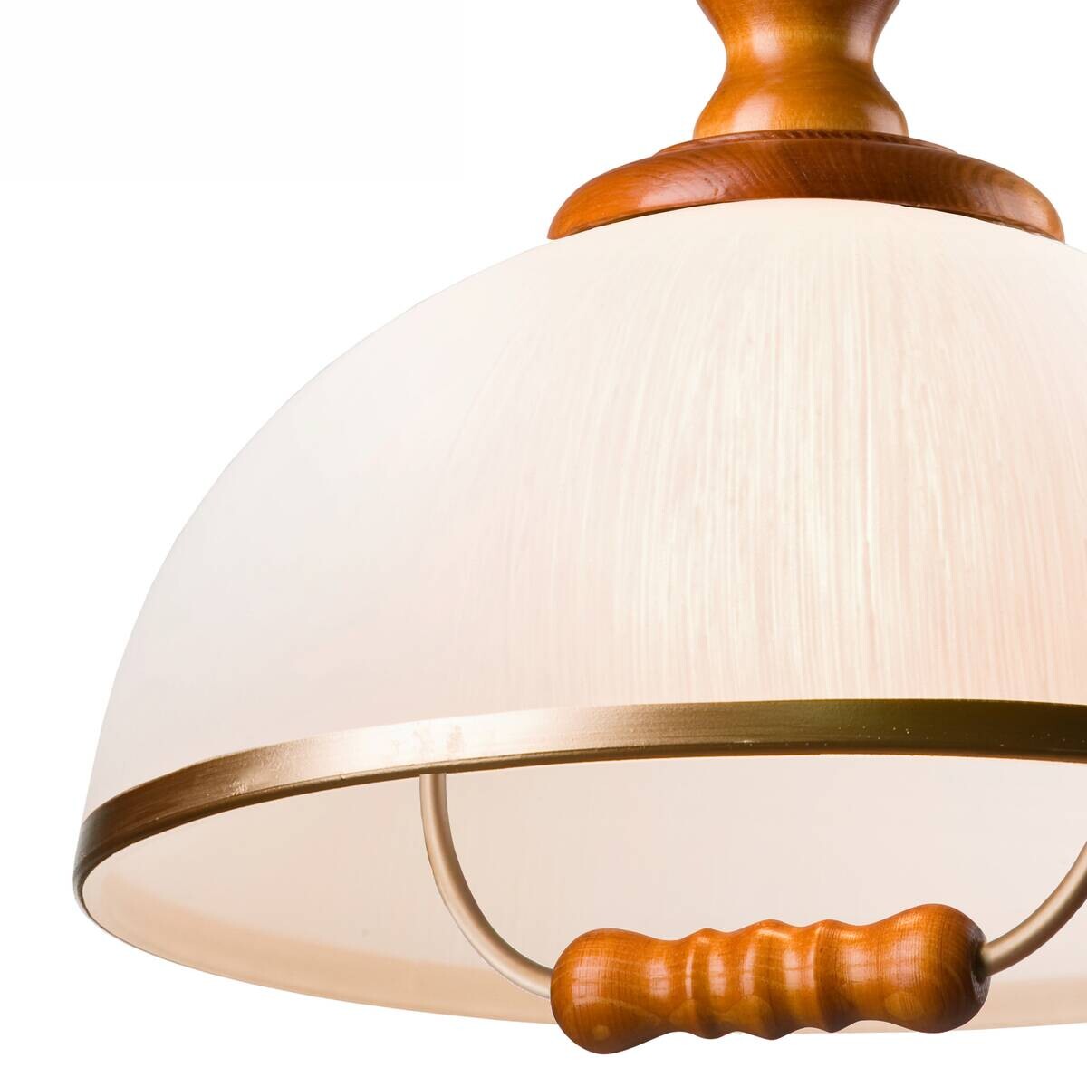 Lamkur Deckenleuchte Ramona weiß Glas B/H/L: ca. 30x64x30 cm E27 1 Brennstellen