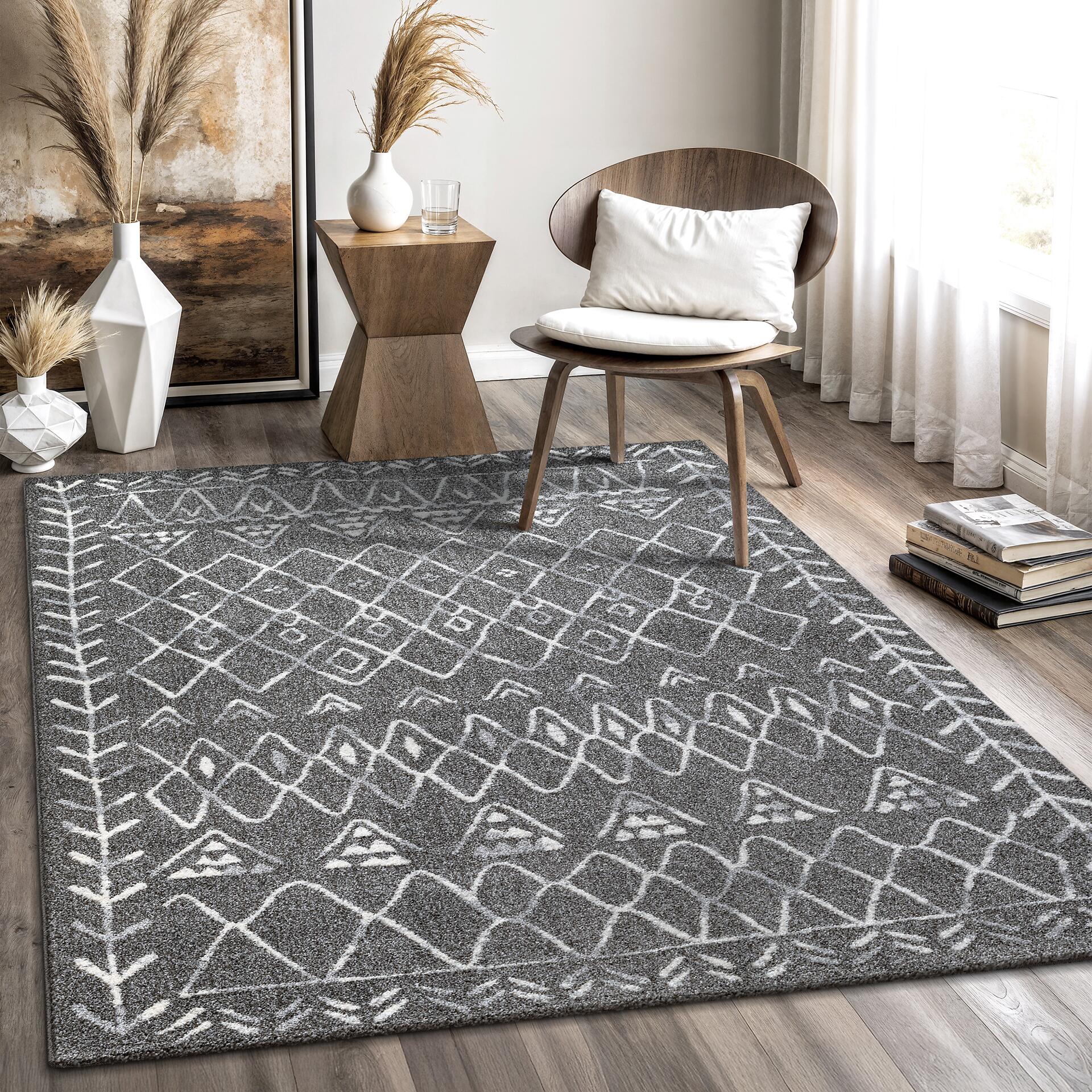 Sanat Teppich anthrazit B/L: ca. 200x140 cm Sanat Teppich anthrazit B/L: ca. 200x140 cm