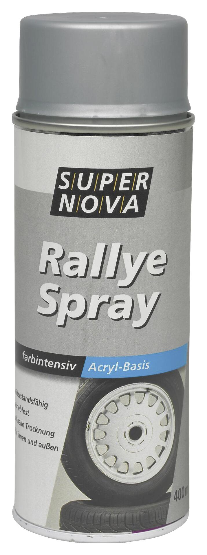 Super-Nova Rallye-Spray silber glänzend ca. 0,4 l