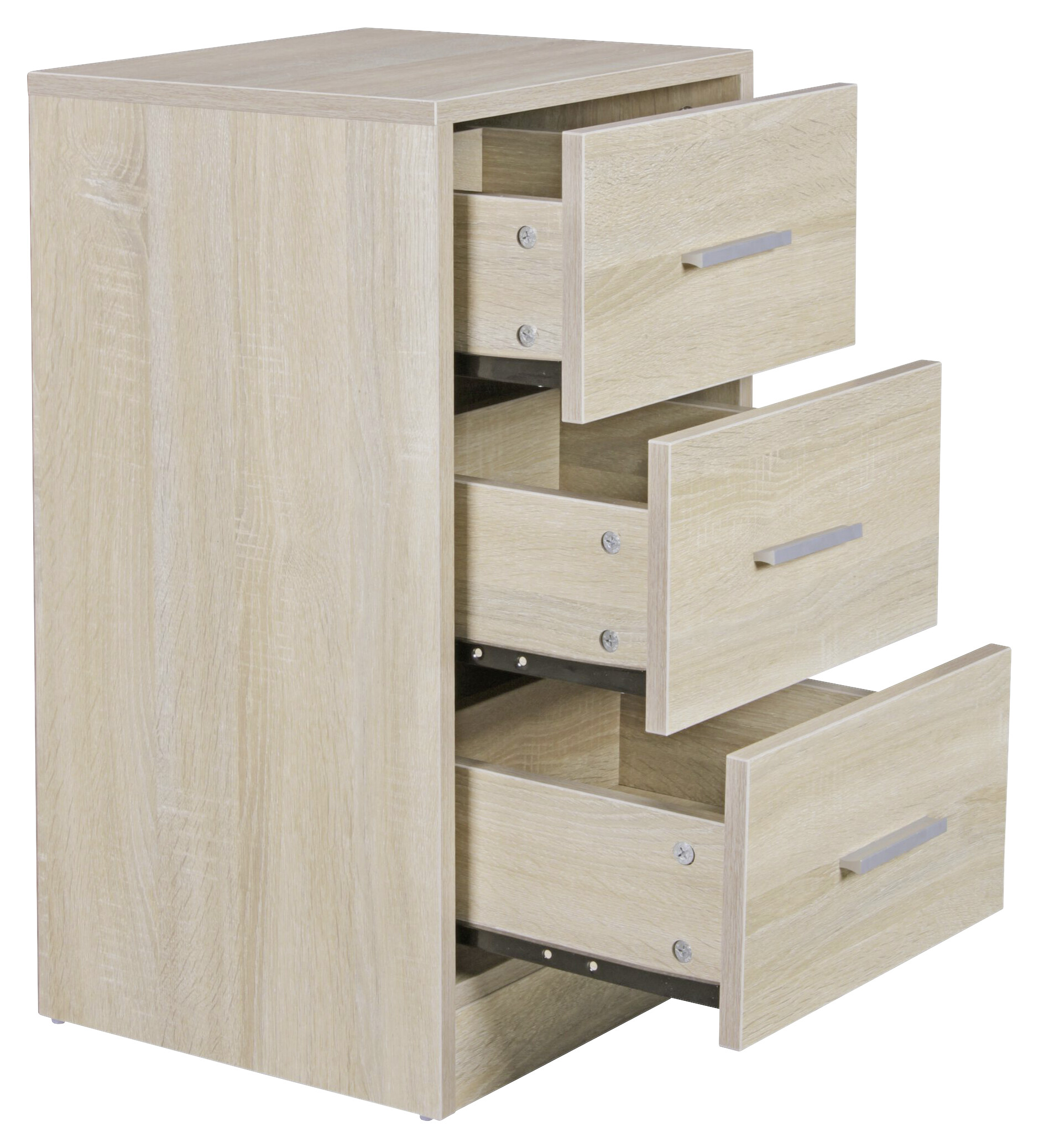 Nachtkonsole Sonoma Nachbildung B/H/T: ca. 35x68x38 cm