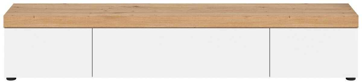 Lowboard RUDA Artisan Oak Nachbildung weiß B/H/T: ca. 180x34x33 cm