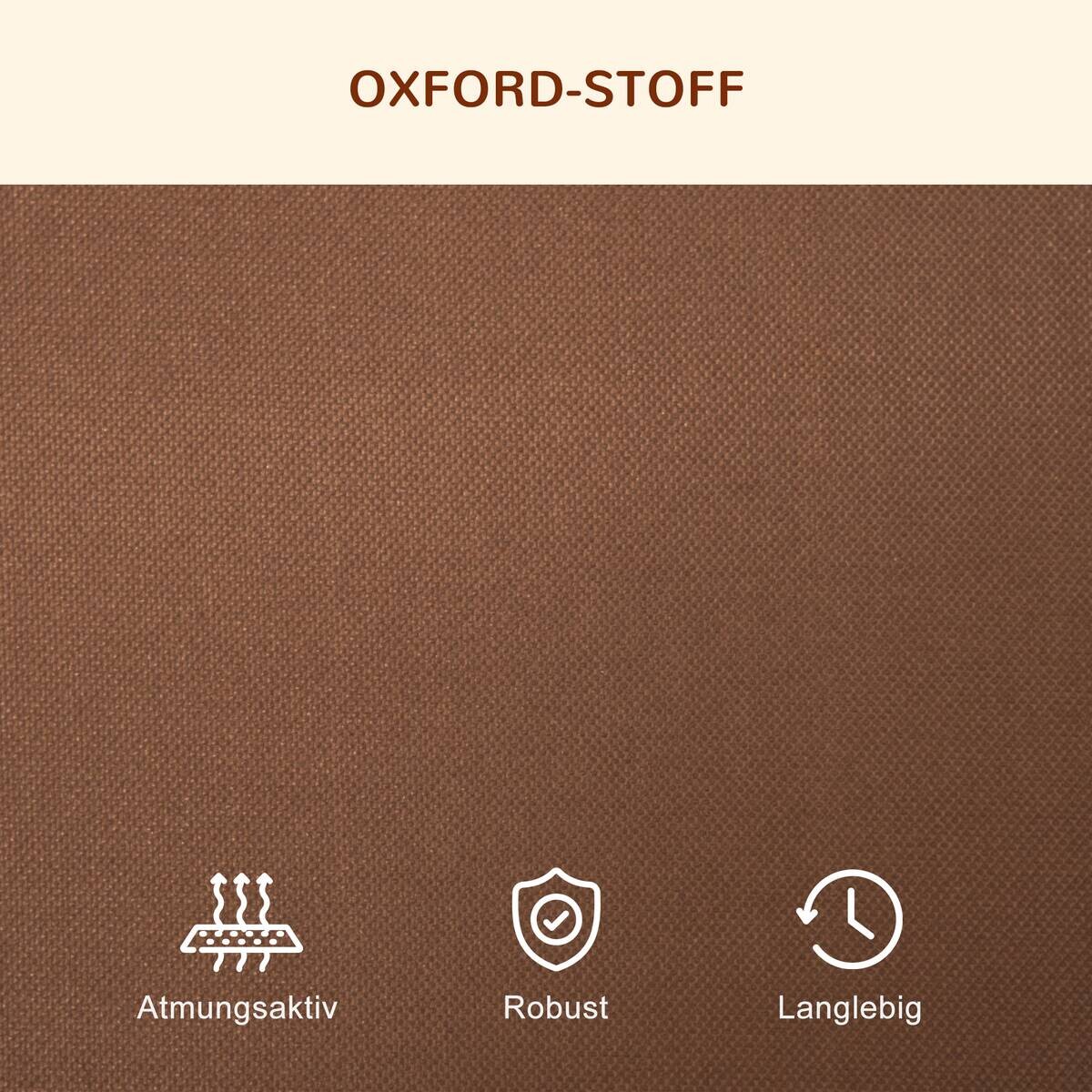 PawHut Hunde-Zubehör grau Polypropylen B/H/L: ca. 68x110x20 cm