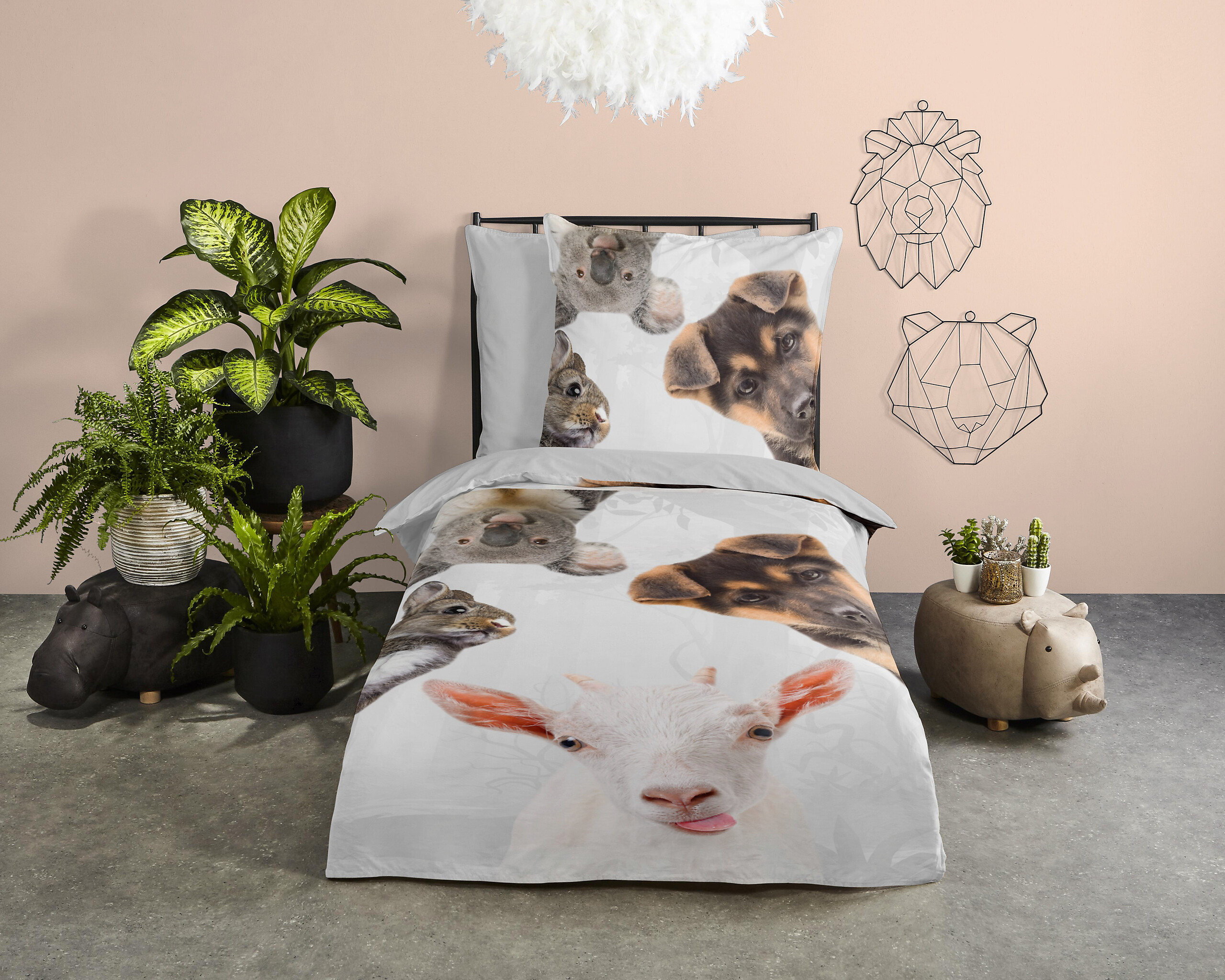 Baumwoll Bettwäsche Semmie Renforce