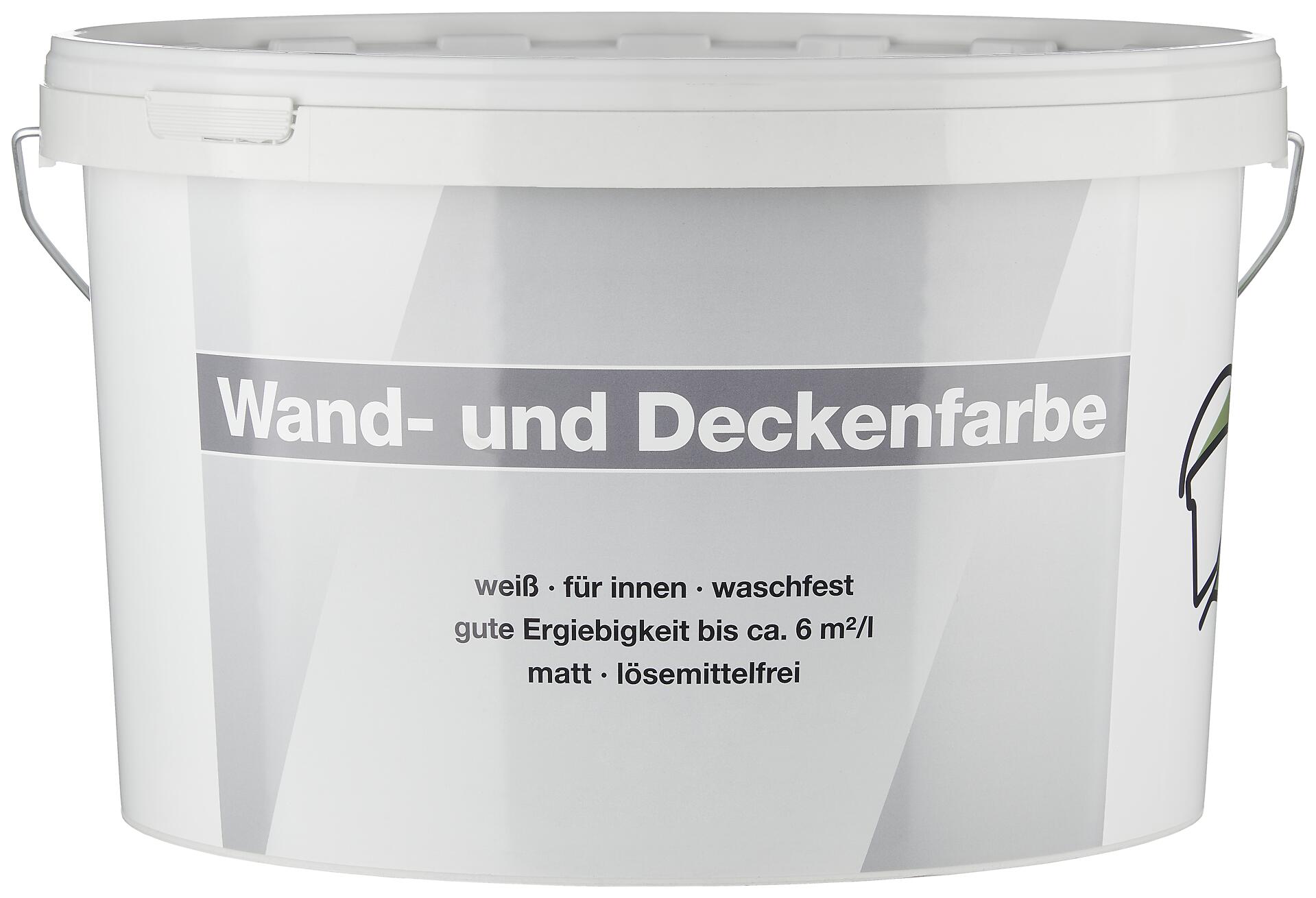 Raumfarbe Wand- und Deckenfarbe weiß ca. 10 l